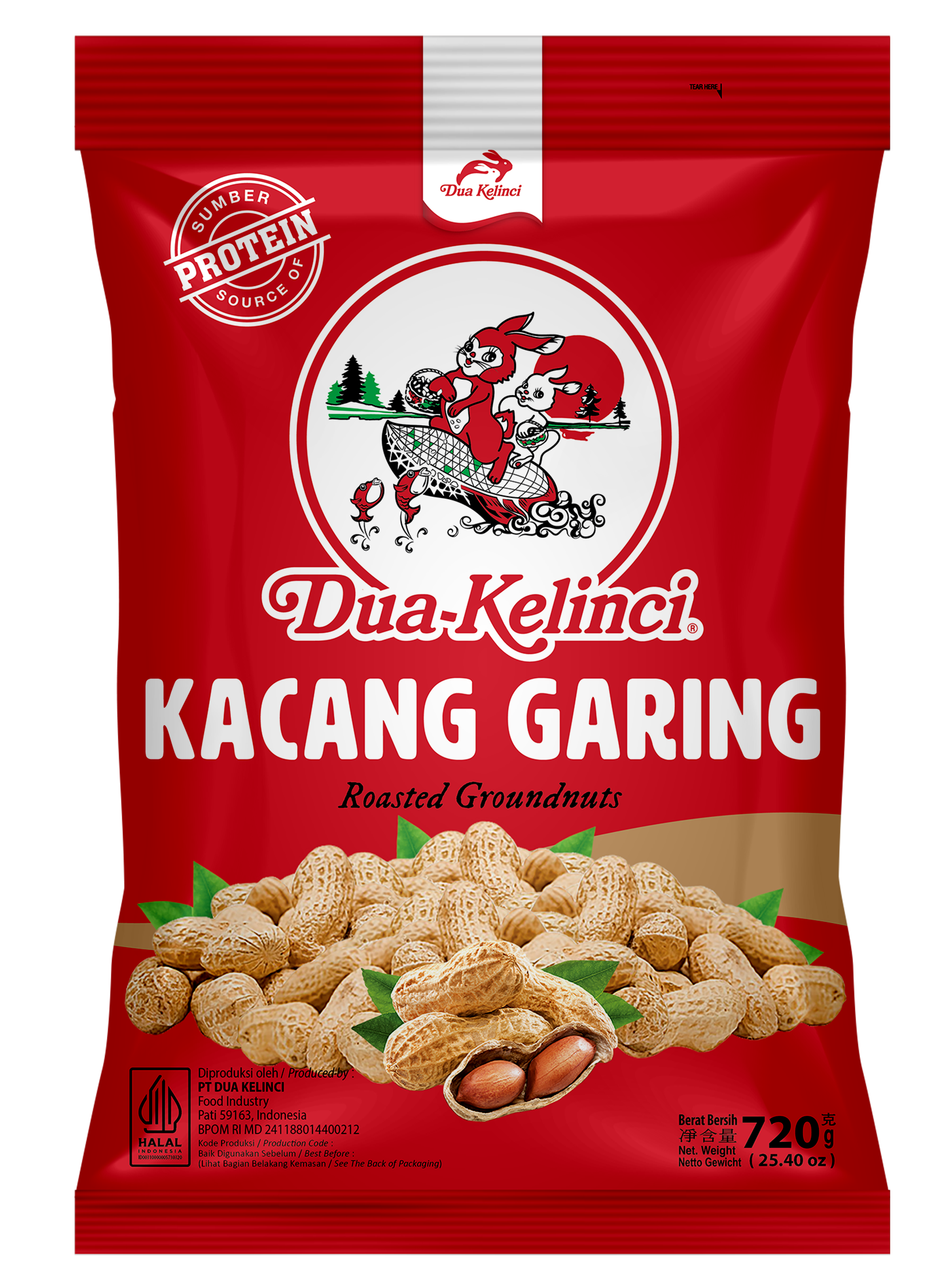 Dua Kelinci Kacang Garing